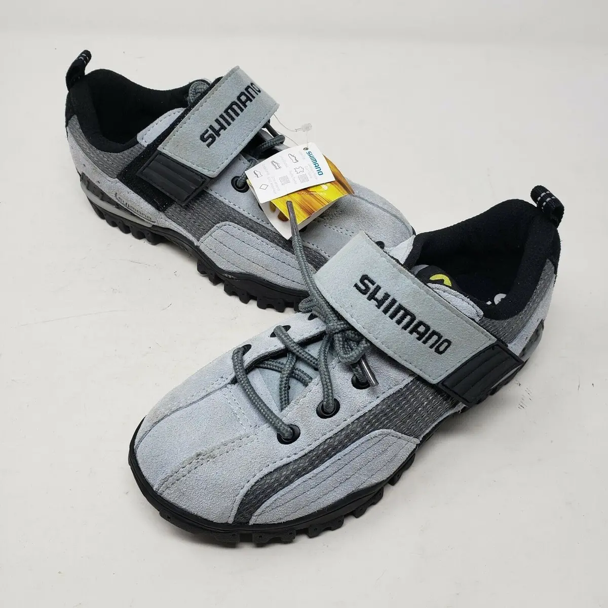 Shimano Sh-Mt40wl 2 Bolt Womens Mountain Cycling Spin Biking Shoes 3.5 Spd Gray 1