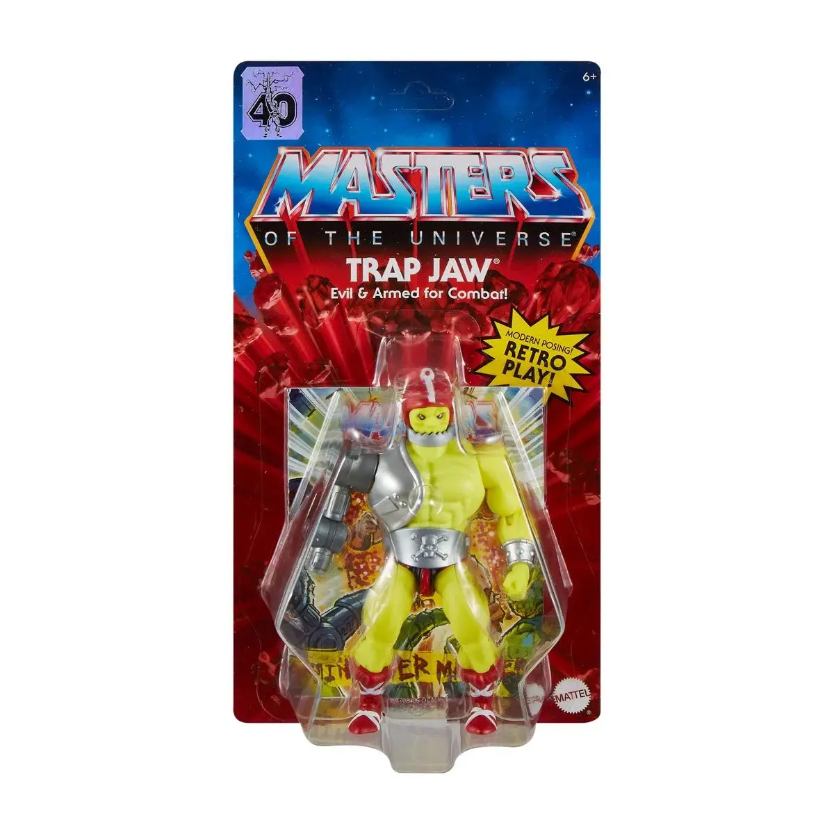 Motu Masters Of The Universe: Origins - Trap Jaw Action Figure (Hyd23) 1