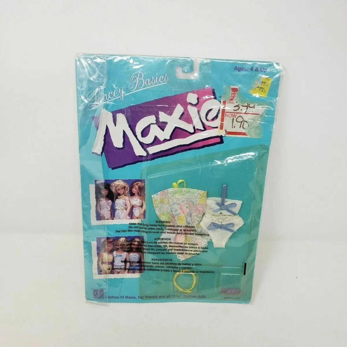 Lacey Basics Maxie Barbie Doll Size Underwear 11.5 Inch Fashion Dolls Sleepwear 1