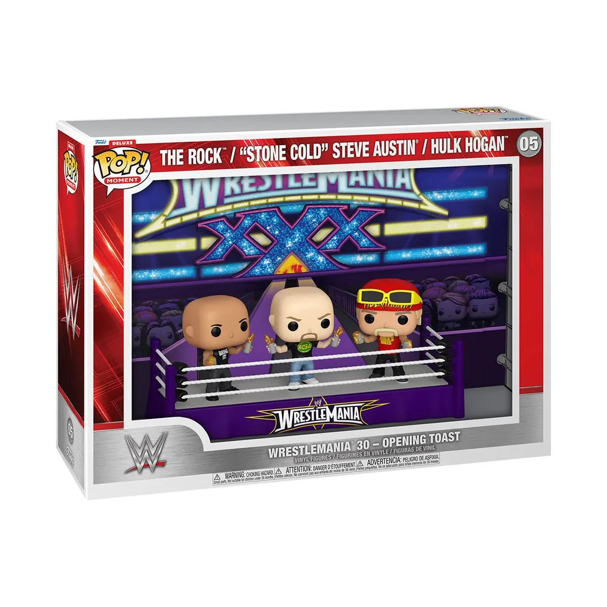 Funko Pop! Moment #05 - Wwe Wrestlemania 30 Opening Toast Deluxe Vinyl Figures (78810) Low Stock 1