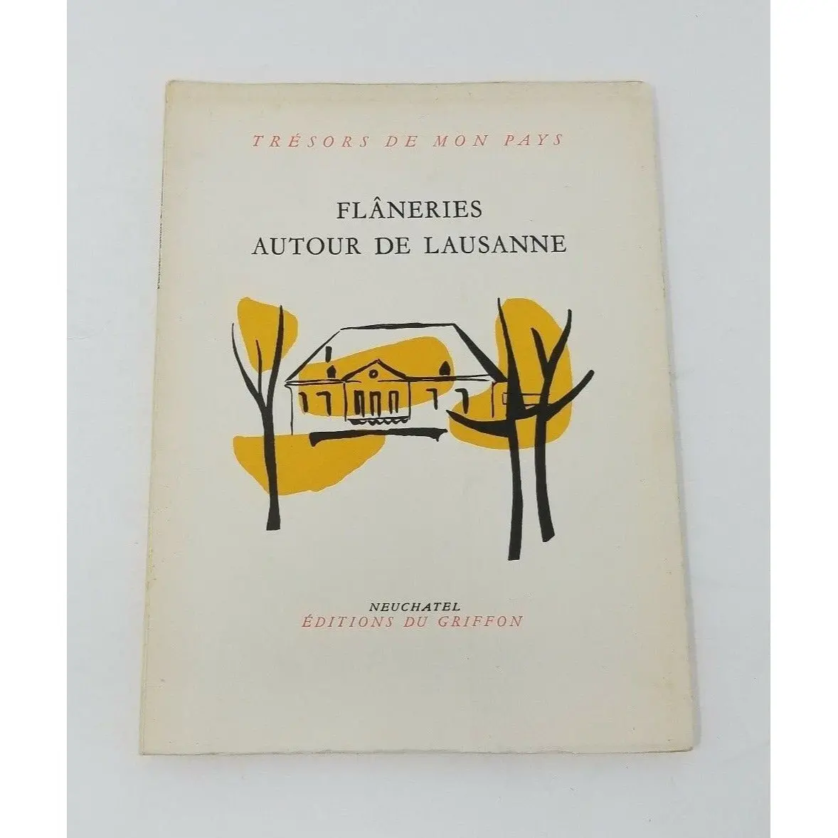 1960'S Flaneries Autour De Lausanne Brochure Booklet Paperback Book French Swiss 1