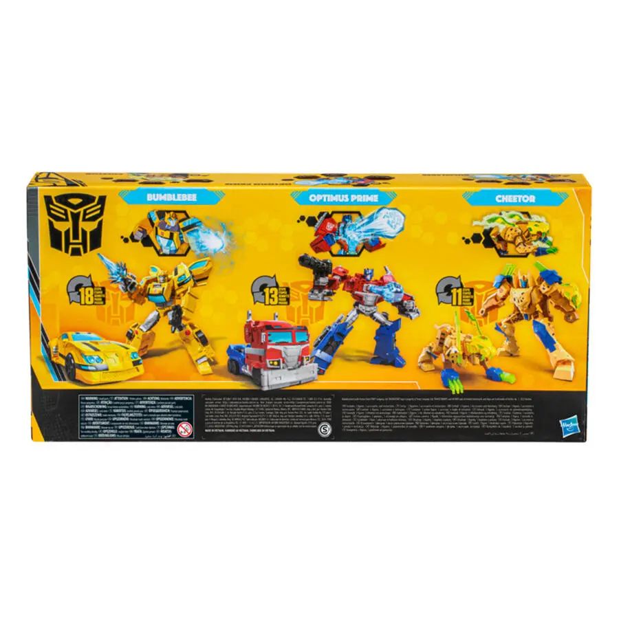 Transformers Buzzworthy Bumblebee - Heroes Of Cybertron 3-Pack (F3930) Action Figures Low Stock 2