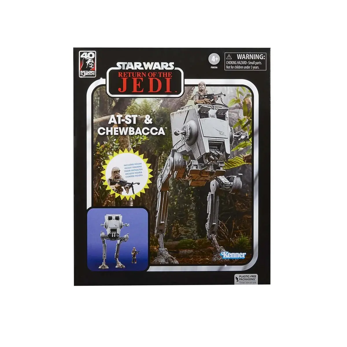 Star Wars: Vintage Collection - Return Of The Jedi 40Th - At-St & Chewbacca Action Figure Set F8056 Low Stock 1