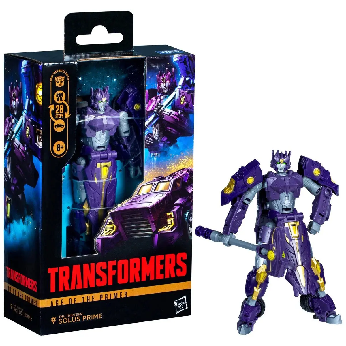 Transformers - Generations - Age Of The Primes - Deluxe Class - Solus Prime Action Figure (G1022) Low Stock 1
