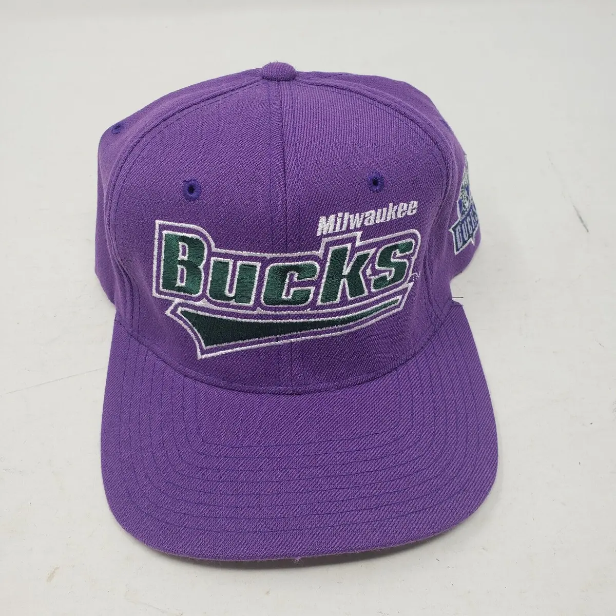 Vintage Milwaukee Bucks Fitted Starter Hat Cap Mens Basketball Nba Mens 7-7 3/4 1
