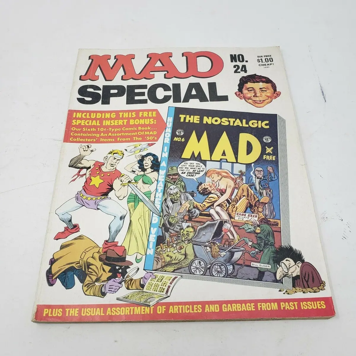 Mad Magazine Special Number 24 Vintage Articles Garbage Previous Issues 1977 1