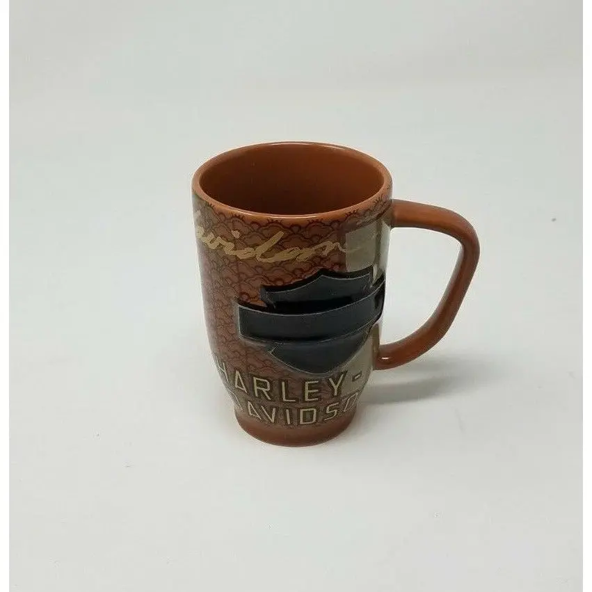 Harley Davidson Motorcycle Now 1927 Twin Coffee Mug Cup Java House 12 Oz Russ 1