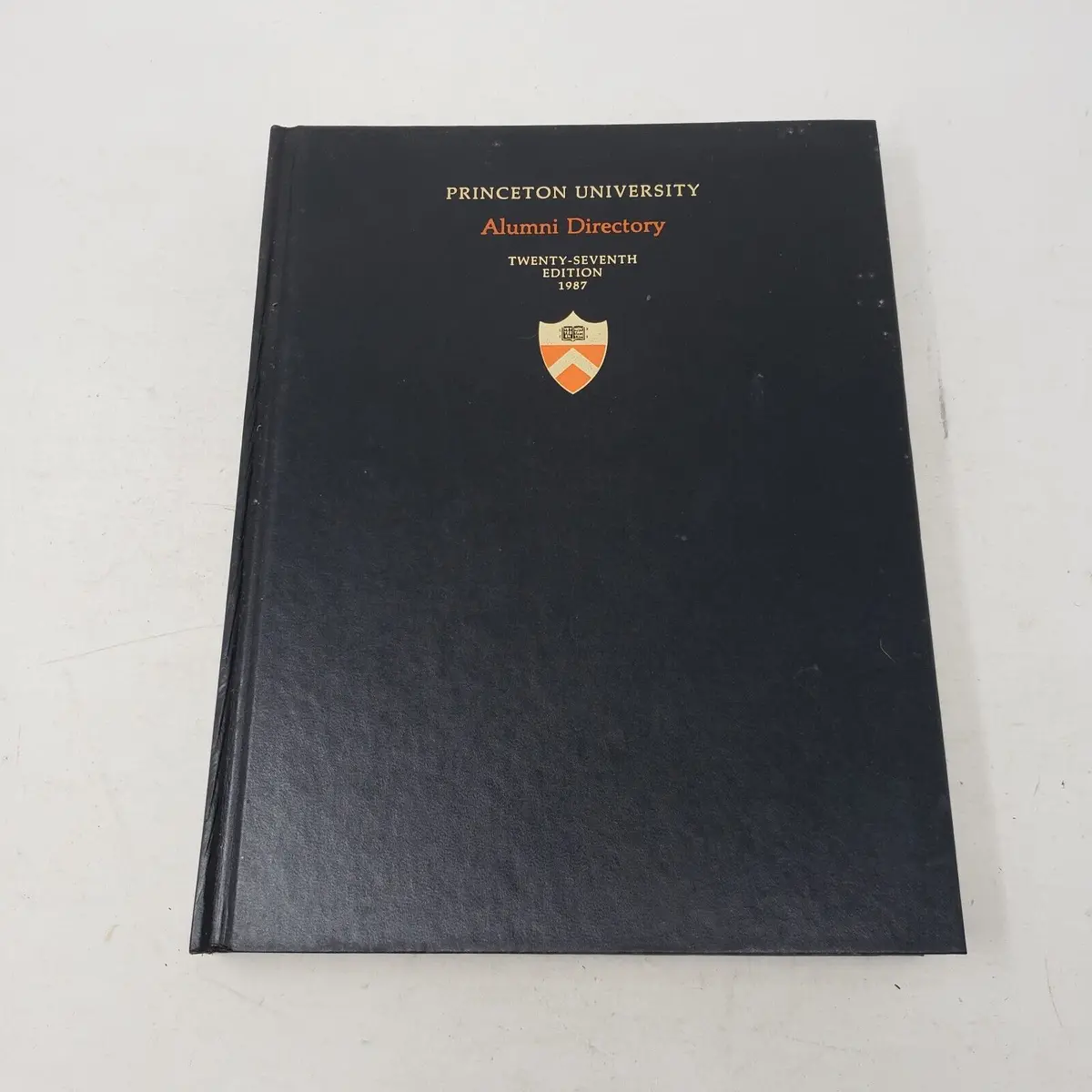 Princeton University Alumni Directory 1987 Book Twenty Seventh Edition Student 1