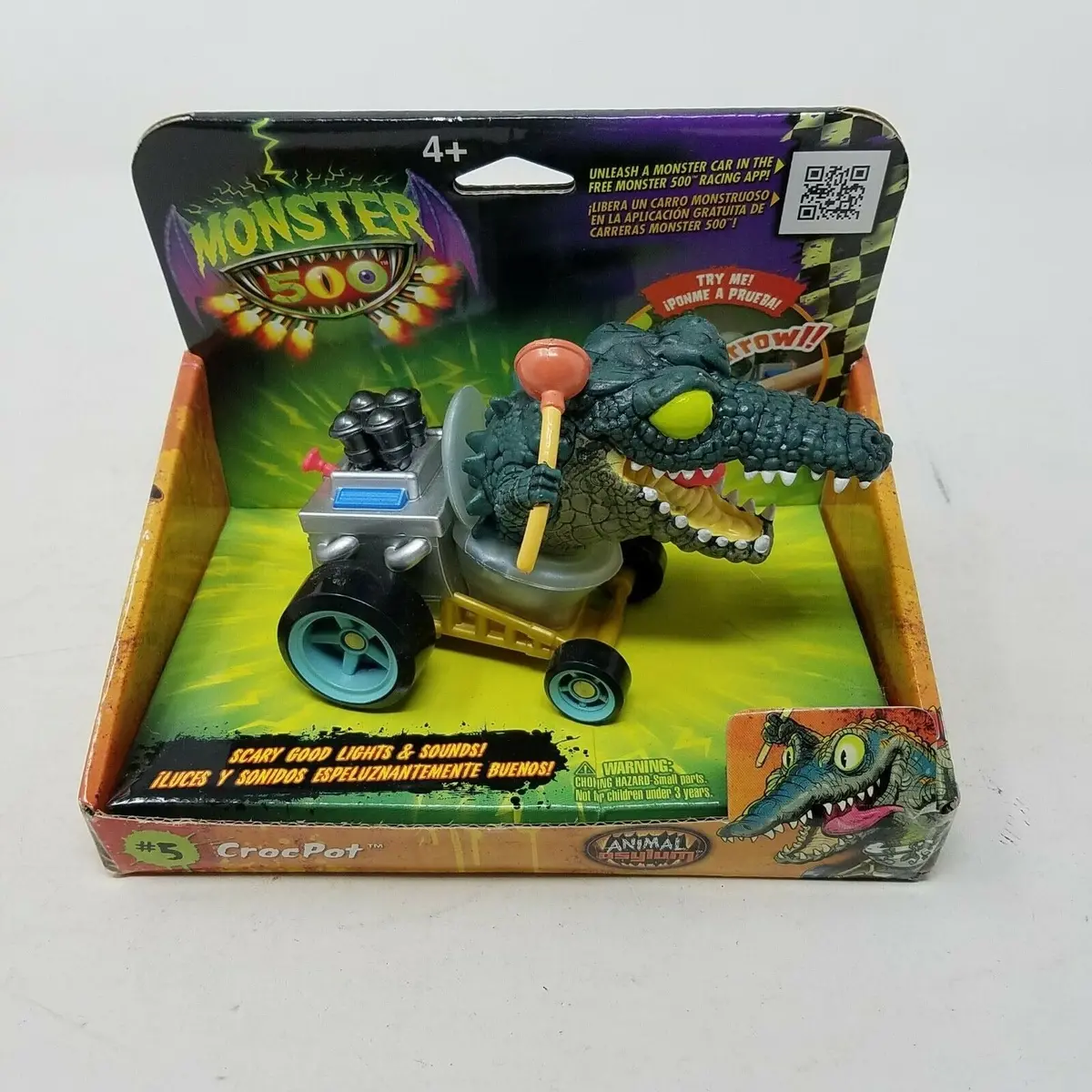 Creata Monsters 500 Croc Pot #5 Lights Sounds Truck Toys R Us Large 2013 Crocs 1