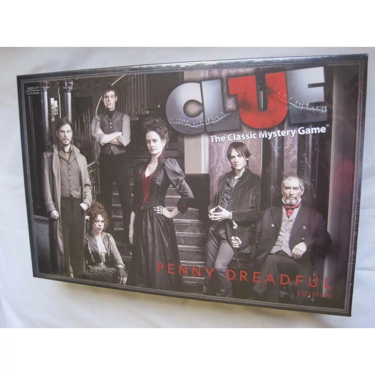 New Clue Penny Dreadful Edition Board Game 6 Custom Weapons Movers Showtime 1