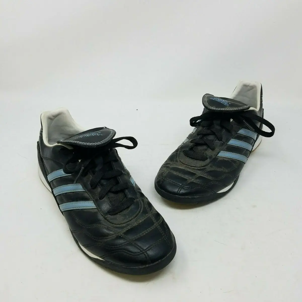 Adidas Fold Over Flap Tongue Court Athletic Shoes Sneakers Leather Womens 7.5 1