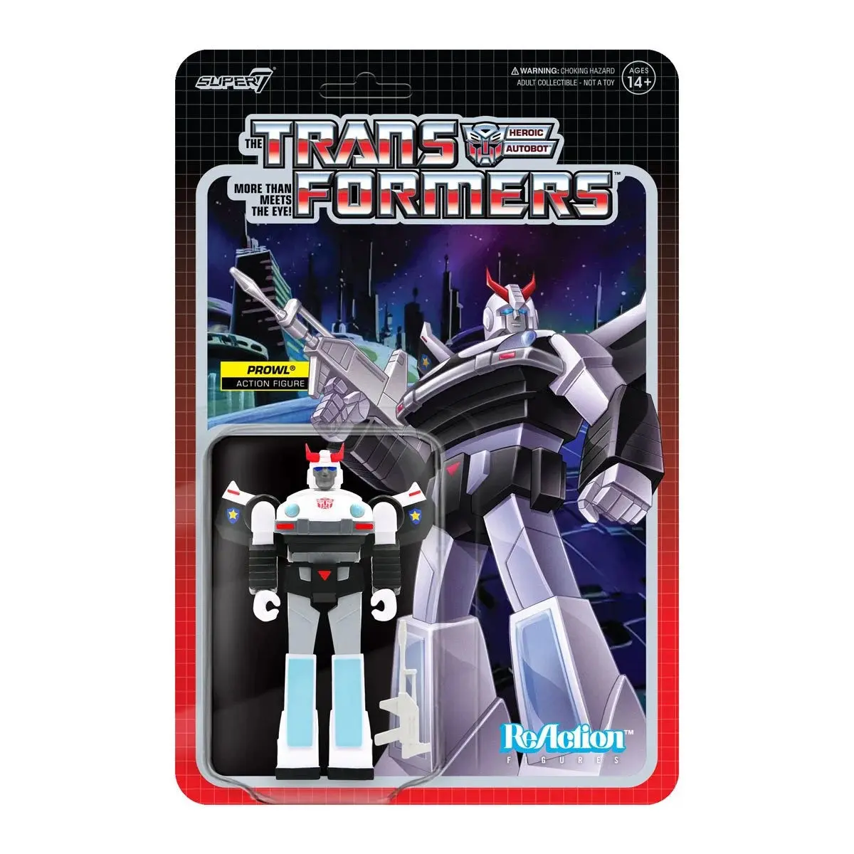 Super7 Reaction Figures - Transformers - Prowl Action Figure (80805) 1