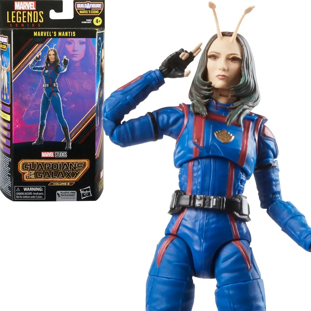 Marvel Legends - Guardians Of The Galaxy 3 (Cosmo Baf) Mantis Action Figure (F6605) 1
