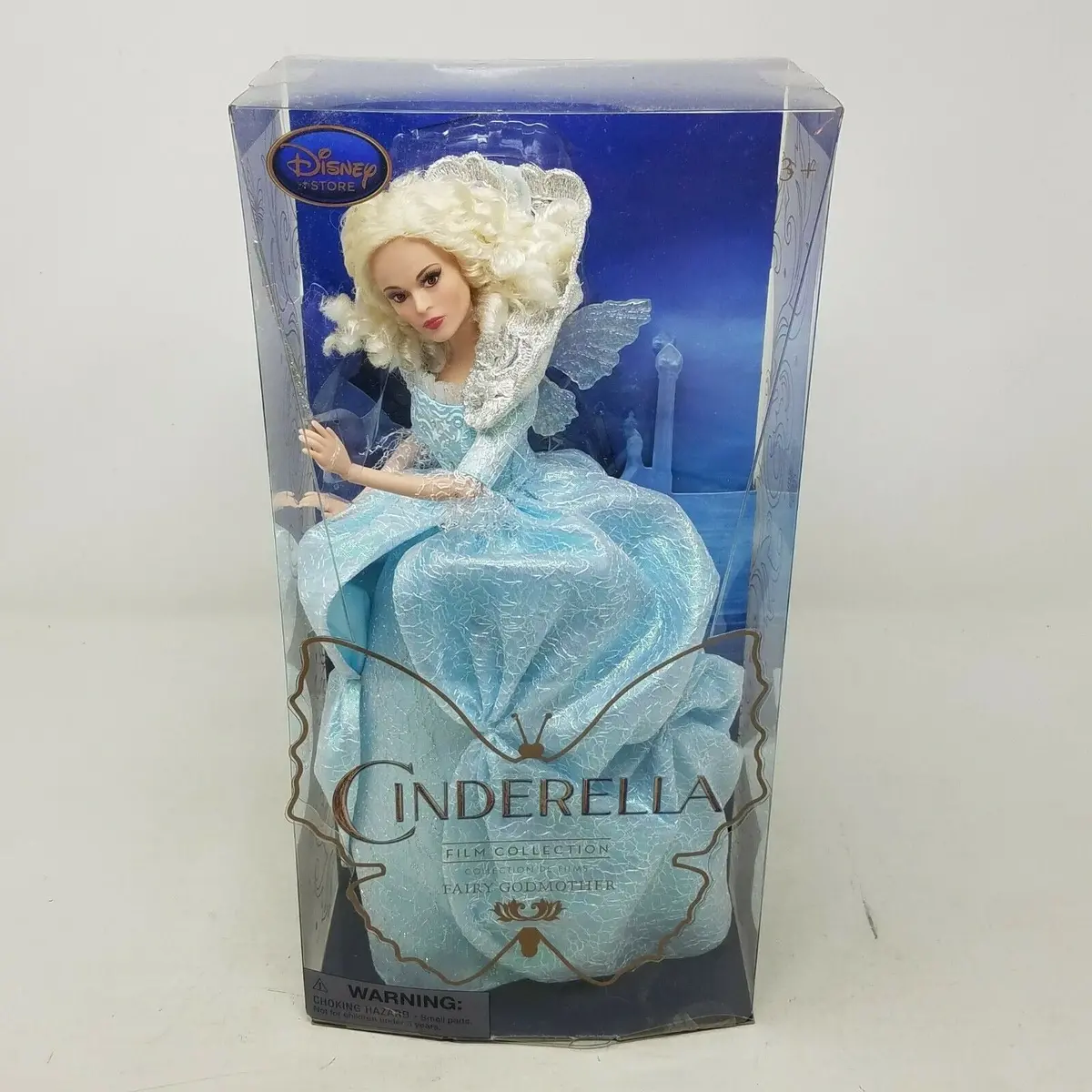 Cinderella Film Collection Fairy Godmother Doll 11" Clothing Princess Disney Toy 1
