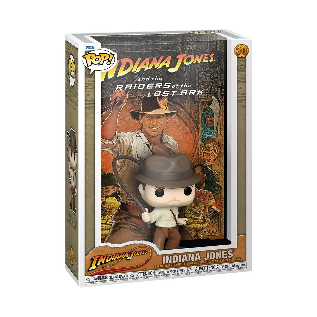 Funko Pop! Movie Posters #30 - Indiana Jones: Raiders Of The Lost Ark (62474) Low Stock 1