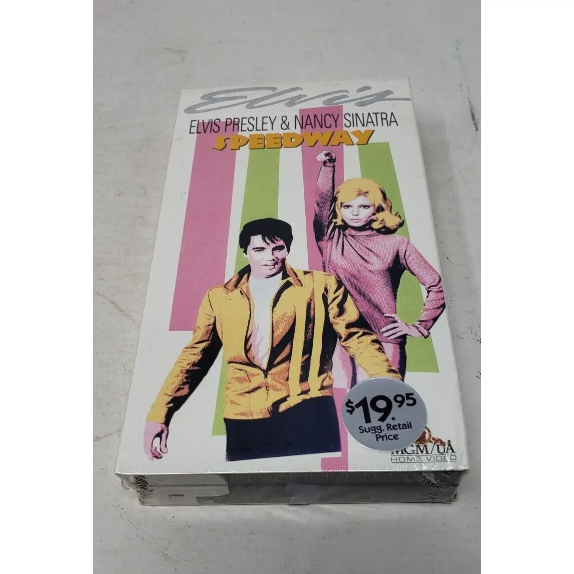 Elvis Speedway Beta Tape 1988 New Not Vhs Betamax Factory Sealed Presley Sinatra 1