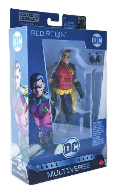 Mattel - Dc Multiverse - Killer Croc Series - Dc Rebirth Red Robin Action Figure - Ultra Rare, Last One! 1