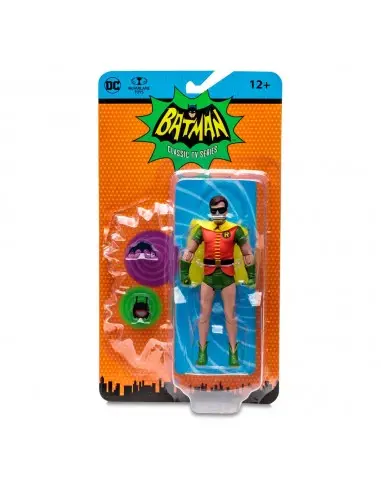 Mcfarlane Toys - Dc Retro - Batman Classic Tv Series - Robin (Oxygen Mask) Action Figure (15063) Low Stock 1