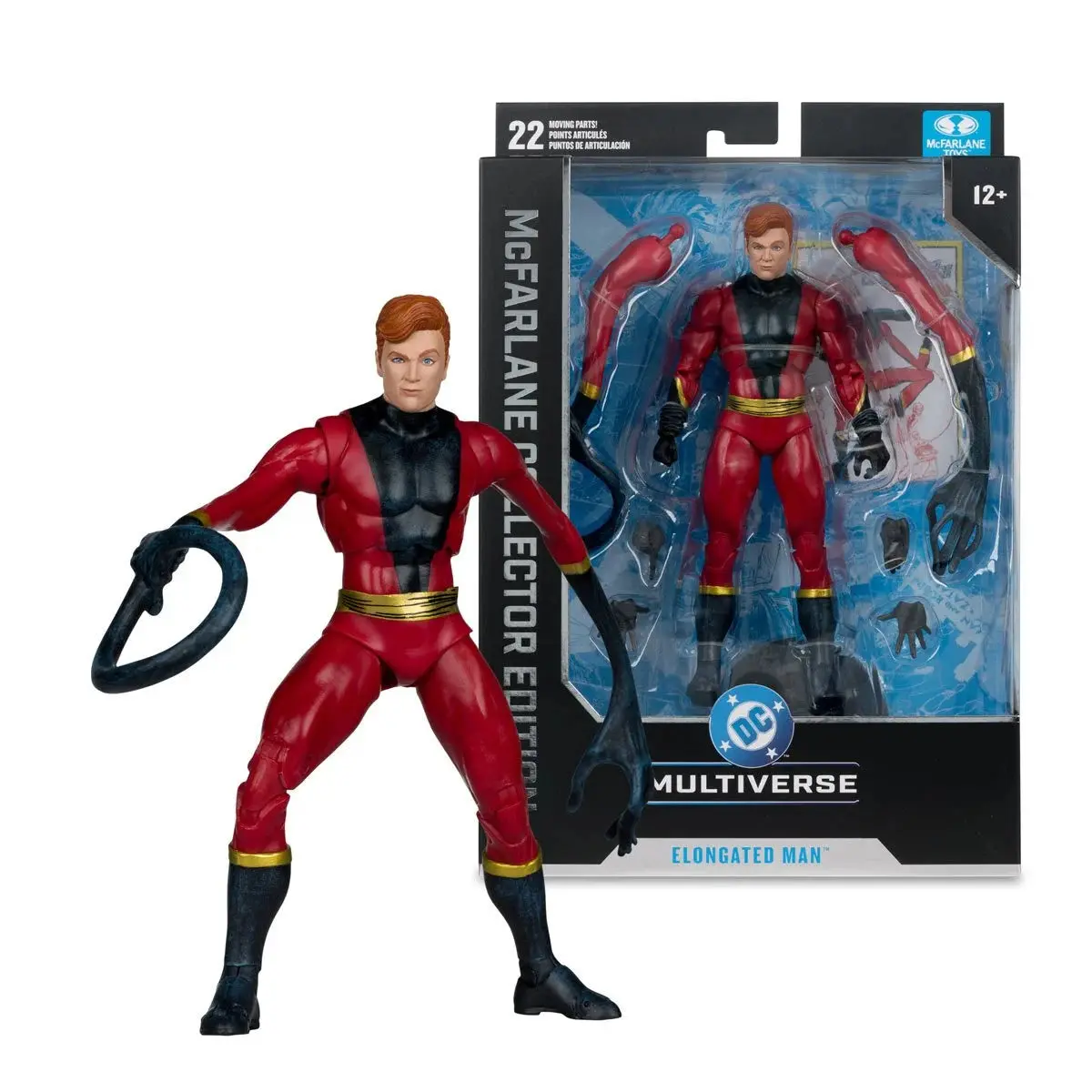 Mcfarlane Collector Edition - Dc Multiverse (Wave 13, #50) - Elongated Man (Dc Classic) Figure 17382 Low Stock 1