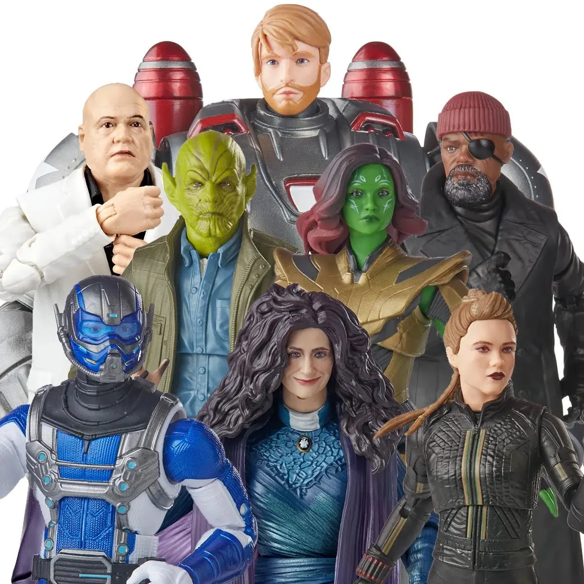 Marvel Legends Series - Hydra Stomper Baf (Disney+) - 7-Pack Action Figure Set (F6471a) 1
