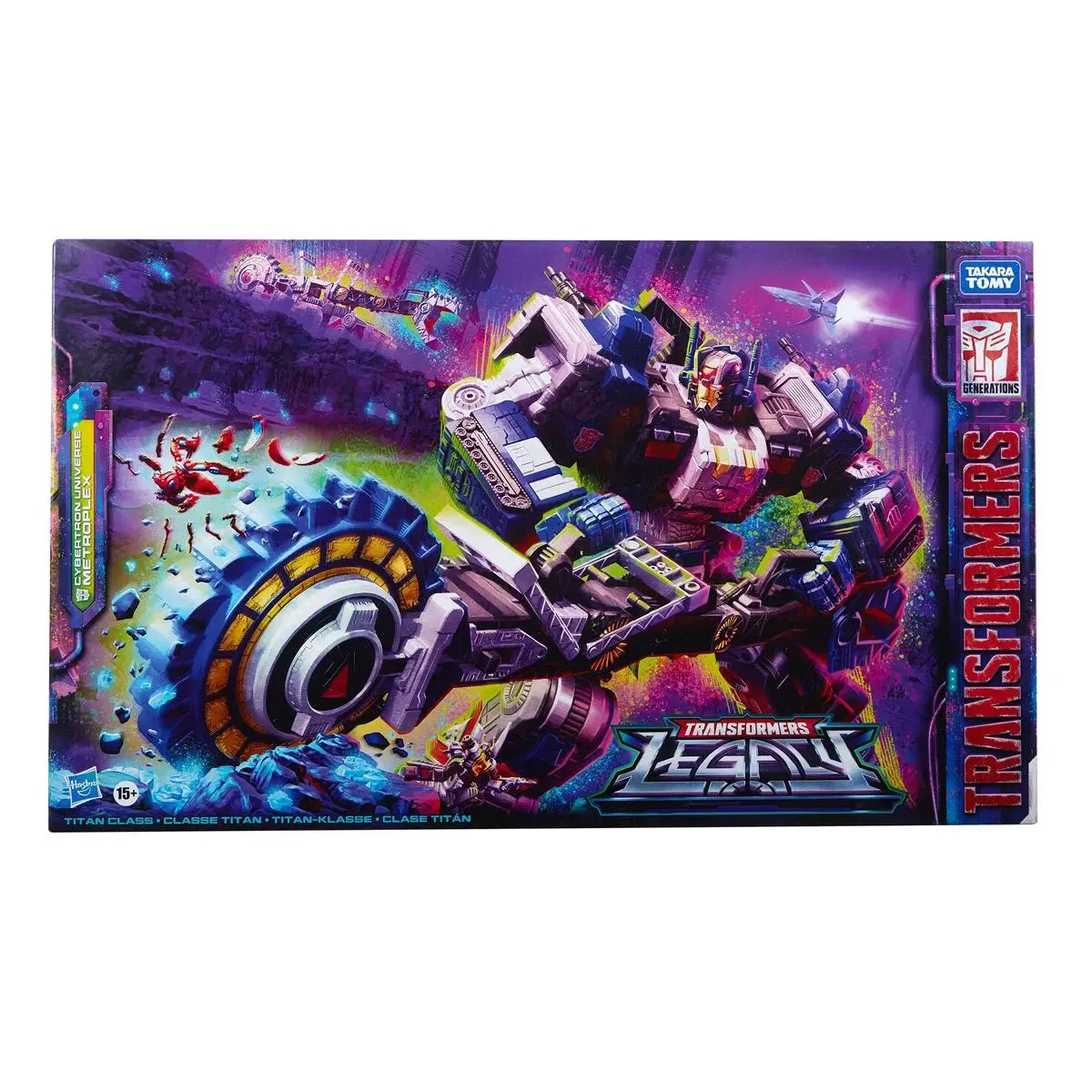 Transformers Generations Legacy - Titan Cybertron Universe Metroplex Action Figure (F2986) Last One! 1