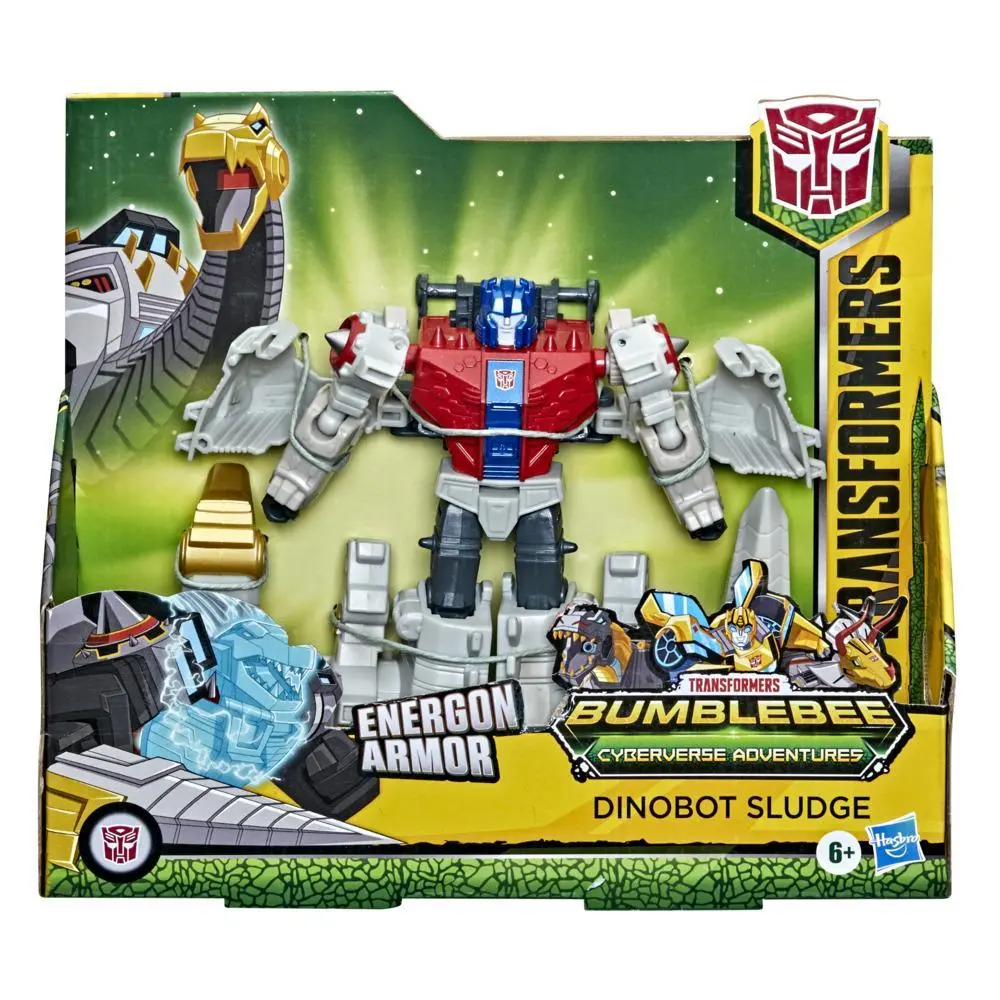 Transformers Bumblebee Cyberverse Adventures - Ultra Class Dinobot Sludge Action Figure (F2754) 2