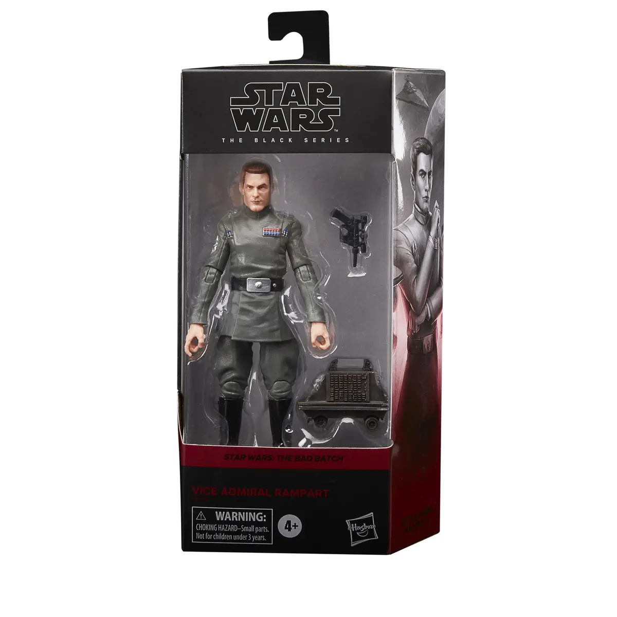 Star Wars: The Black Series (The Bad Batch) Vice Admiral Rampart Action Figure (F2932) 1