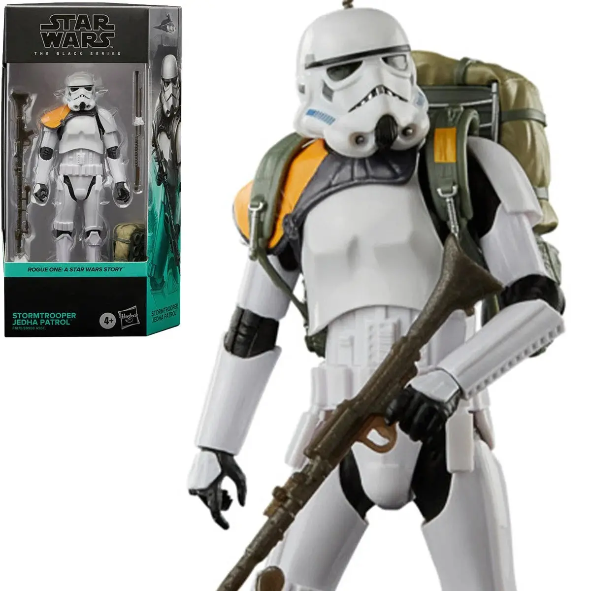 Star Wars: Black Series 09 - Rogue One: A Star Wars Story - Stormtrooper (Jedha Patrol) Figure F1875 1