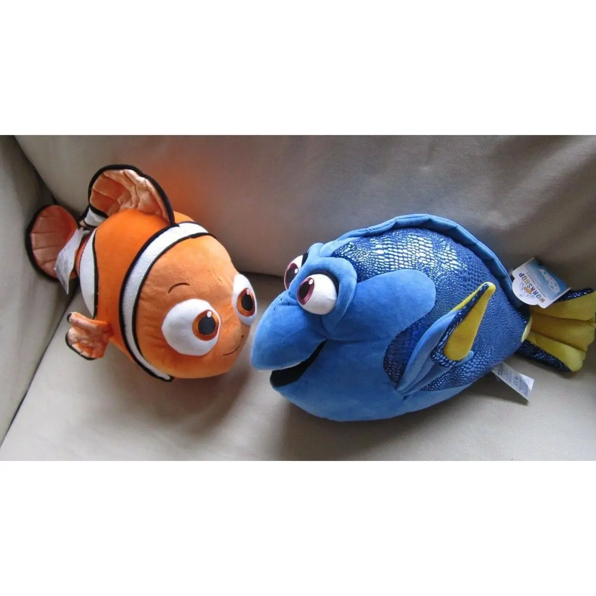 Build A Bear Finding Dory Movie Nemo & Dory Lot Set Of 2 Stuffed Full Size Plush 1
