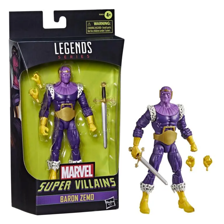 Marvel Legends - Super Villains - Baron Zemo (Walgreens Exclusive) Action Figure (F3433) Low Stock 1