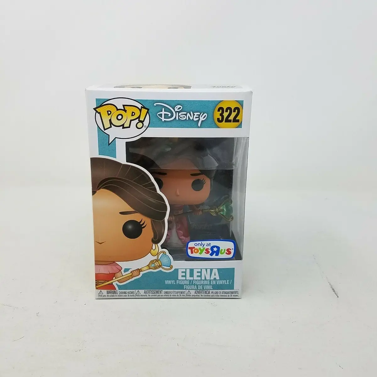 Funko Pop! Disney Elena 322 Toys R' Us Exclusive Vinyl Figure Figurine Toy Nos 1