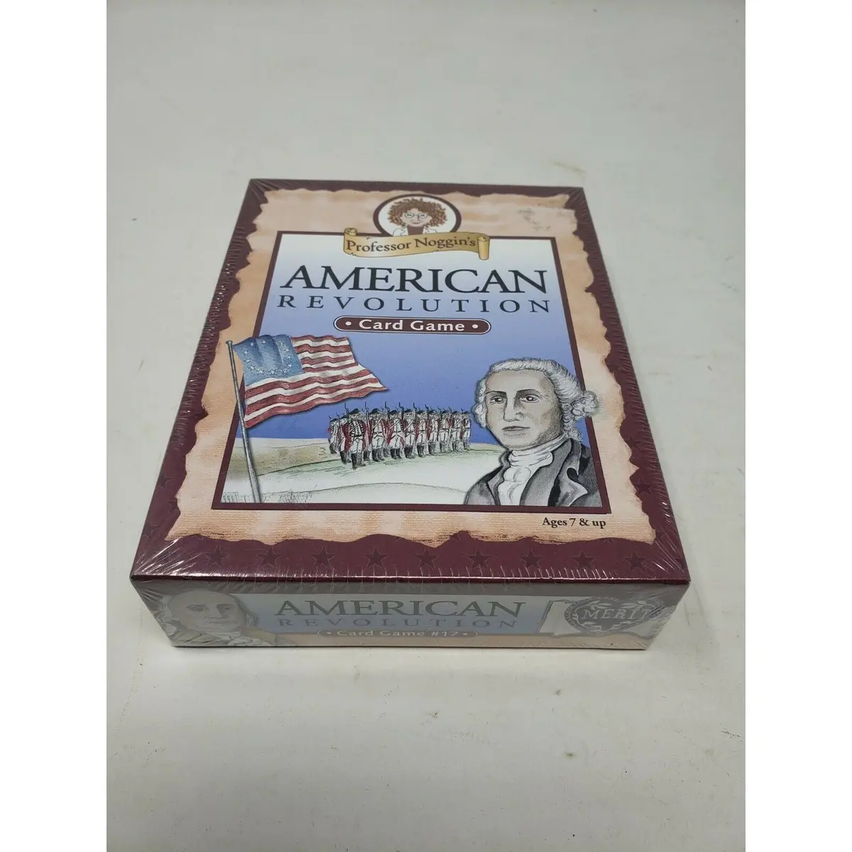 Professor Noggin's American Revolution Card Game Educational Homeschooling New 1