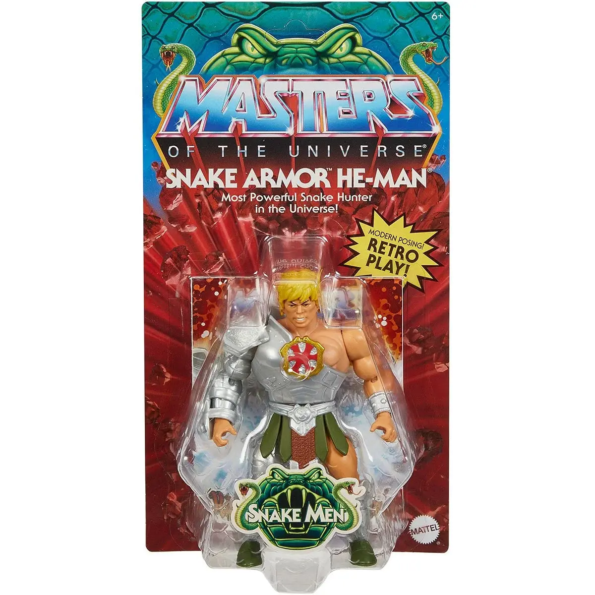 Masters Of The Universe: Origins - Snake Armor He-Man Action Figure (Hkm64) Motu 1