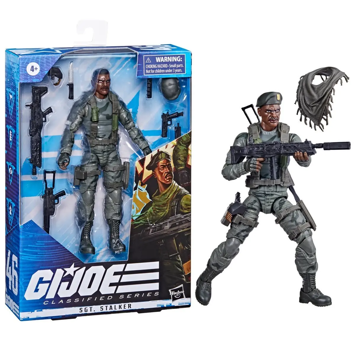 G.I. Joe Classified Series #46 - Sgt. Stalker Action Figure (F4024) Low Stock 1