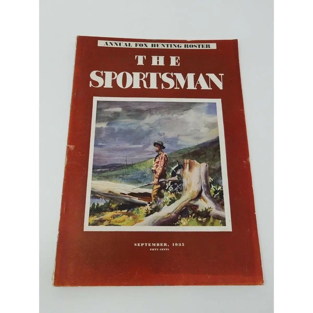 1935 September The Sportsman Illustrated Vintage Advertisements Hunting Sports 1