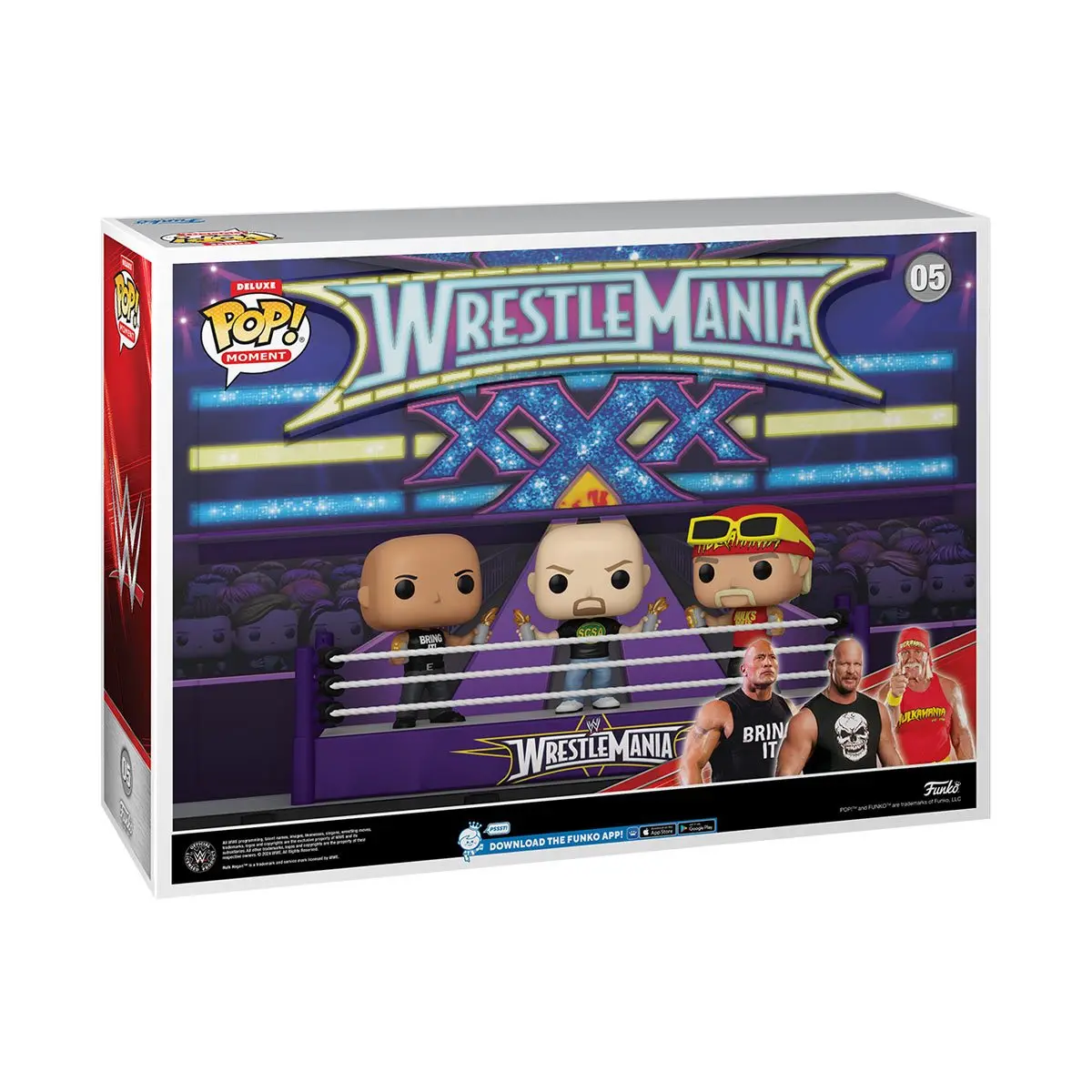 Funko Pop! Moment #05 - Wwe Wrestlemania 30 Opening Toast Deluxe Vinyl Figures (78810) Low Stock 2