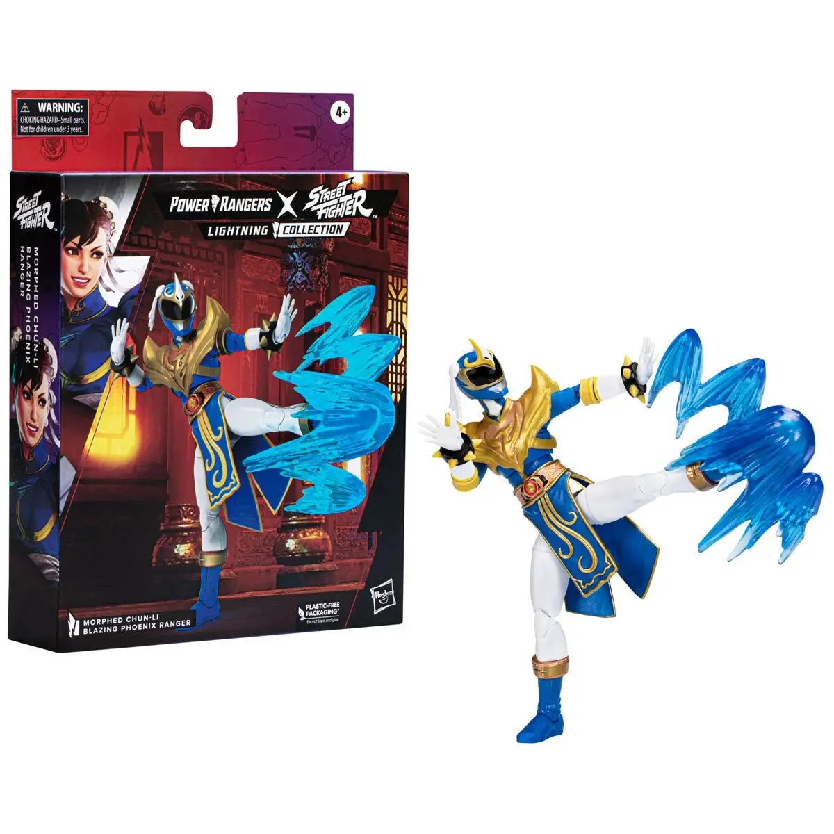 Power Rangers X Street Fighter: Lightning Collection Morphed Chun-Li Blazing Phoenix Ranger Action Figure (F6119) Last One! 1