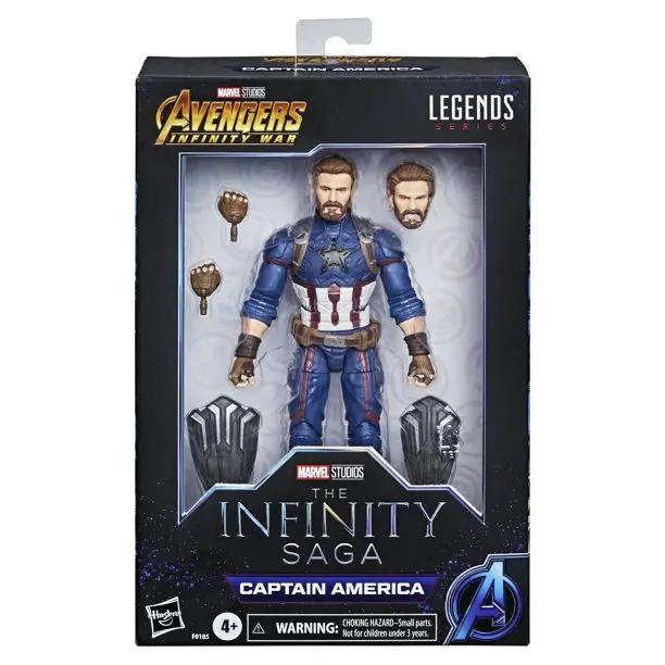 Marvel Legends - Infinity Saga - Avengers: Infinity War (2018) - Captain America Action Figure F0185 Low Stock 1