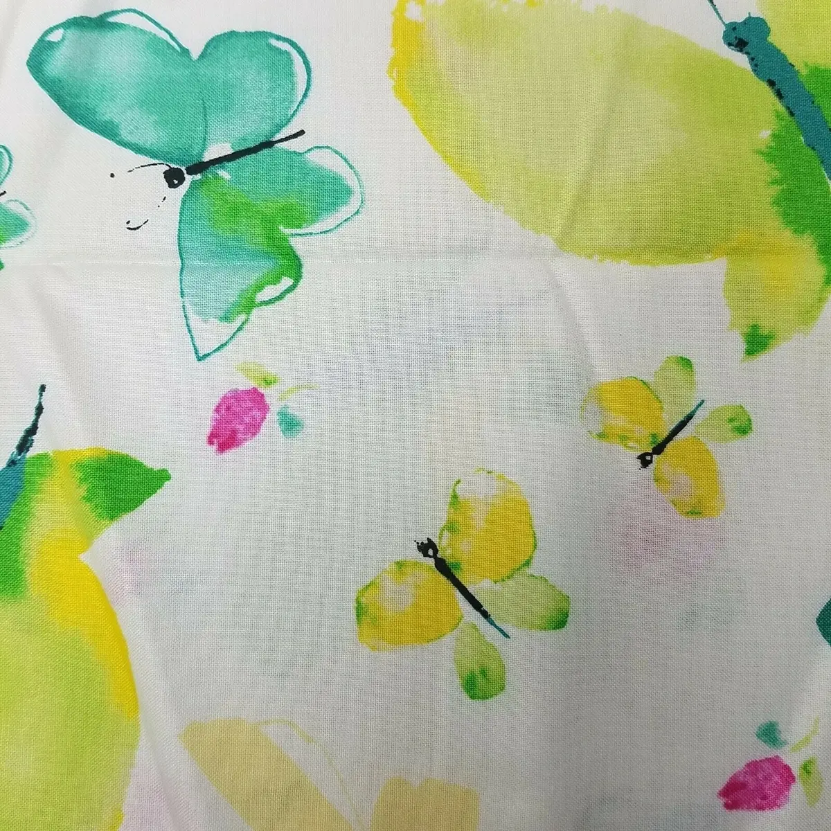 Kathy Davis Studios Fabric Traditions Butterflies Fabric 1 Yard 2015 Material 1