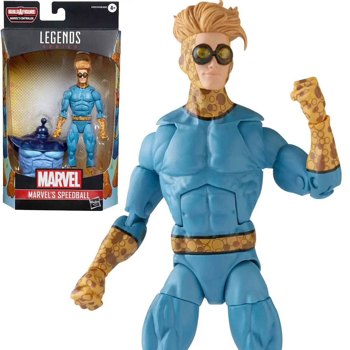 Marvel Legends Avengers Comic Series - Controller Baf - Speedball Action Figure (F4791) Low Stock 1
