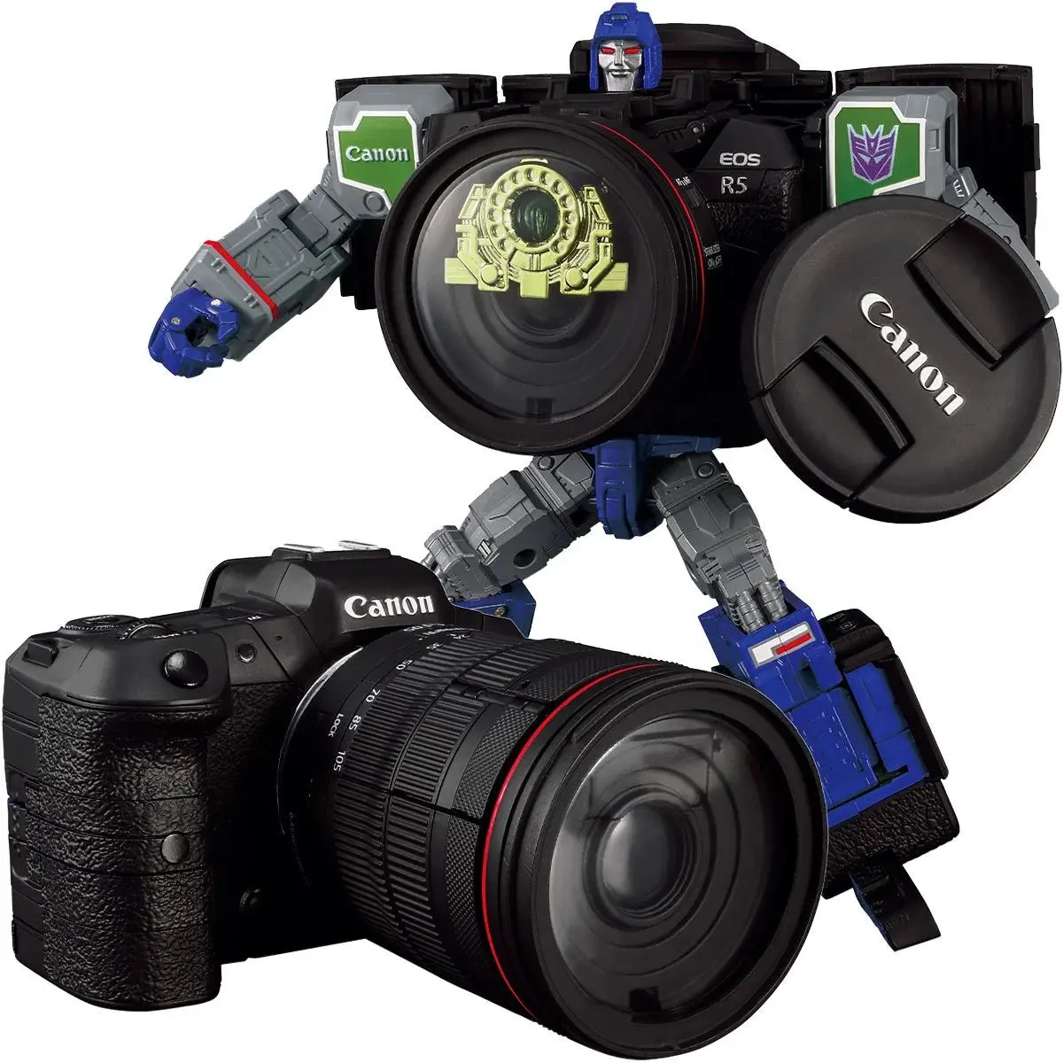 Takara Tomy Transformers X Canon Camera Decepticon Refraktor R5 Action Figure (F7682) Low Stock 1