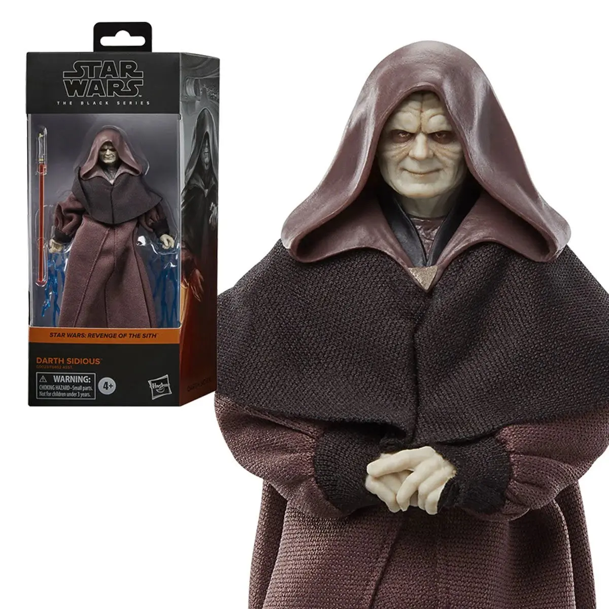 Star Wars: The Black Series - Revenge Of The Sith Darth Sidious Action Figure (G0023) Low Stock 1