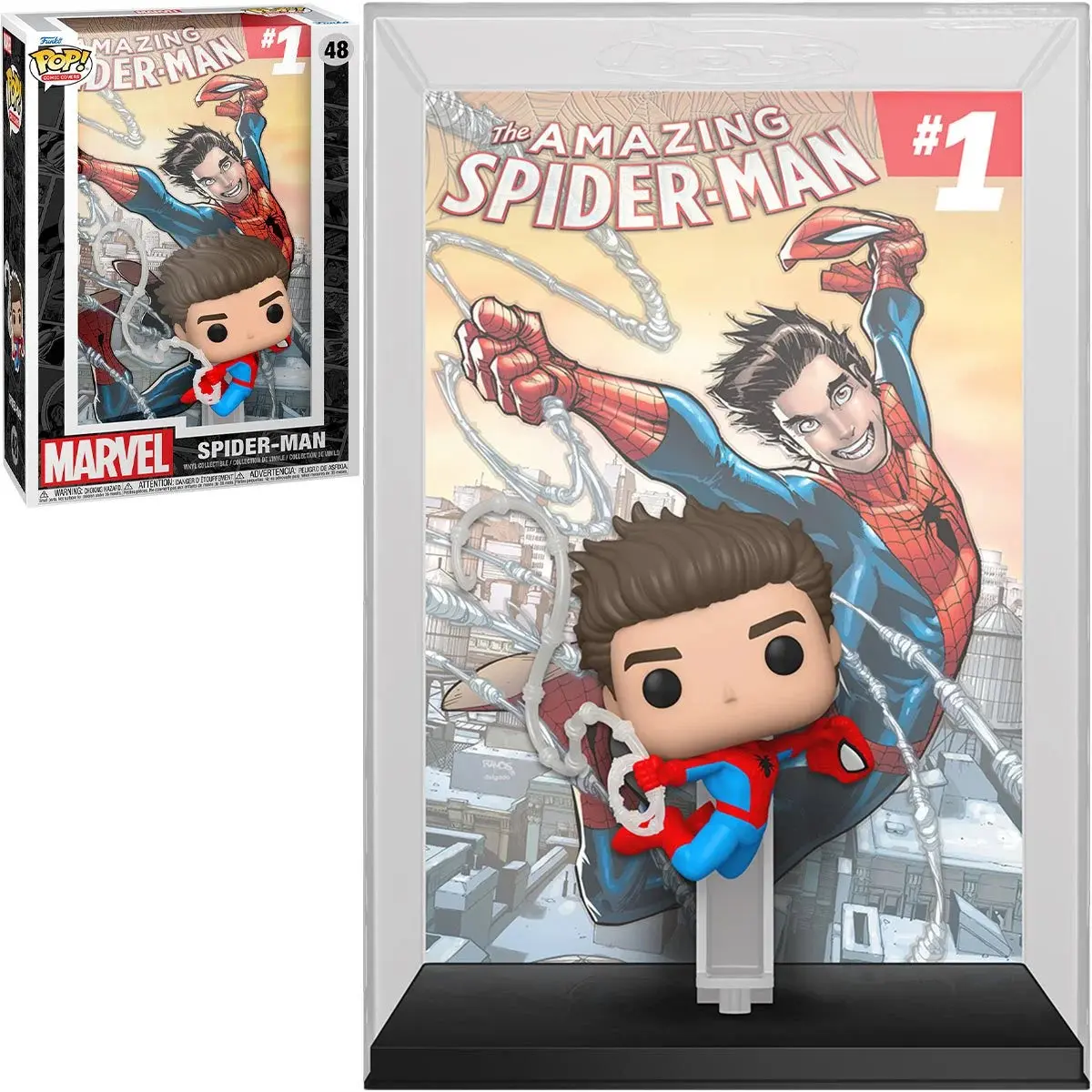 Funko Pop! Comic Covers #48 - The Amazing Spider-Man #1 - Vinyl Figure In Hardcase (76084) 1