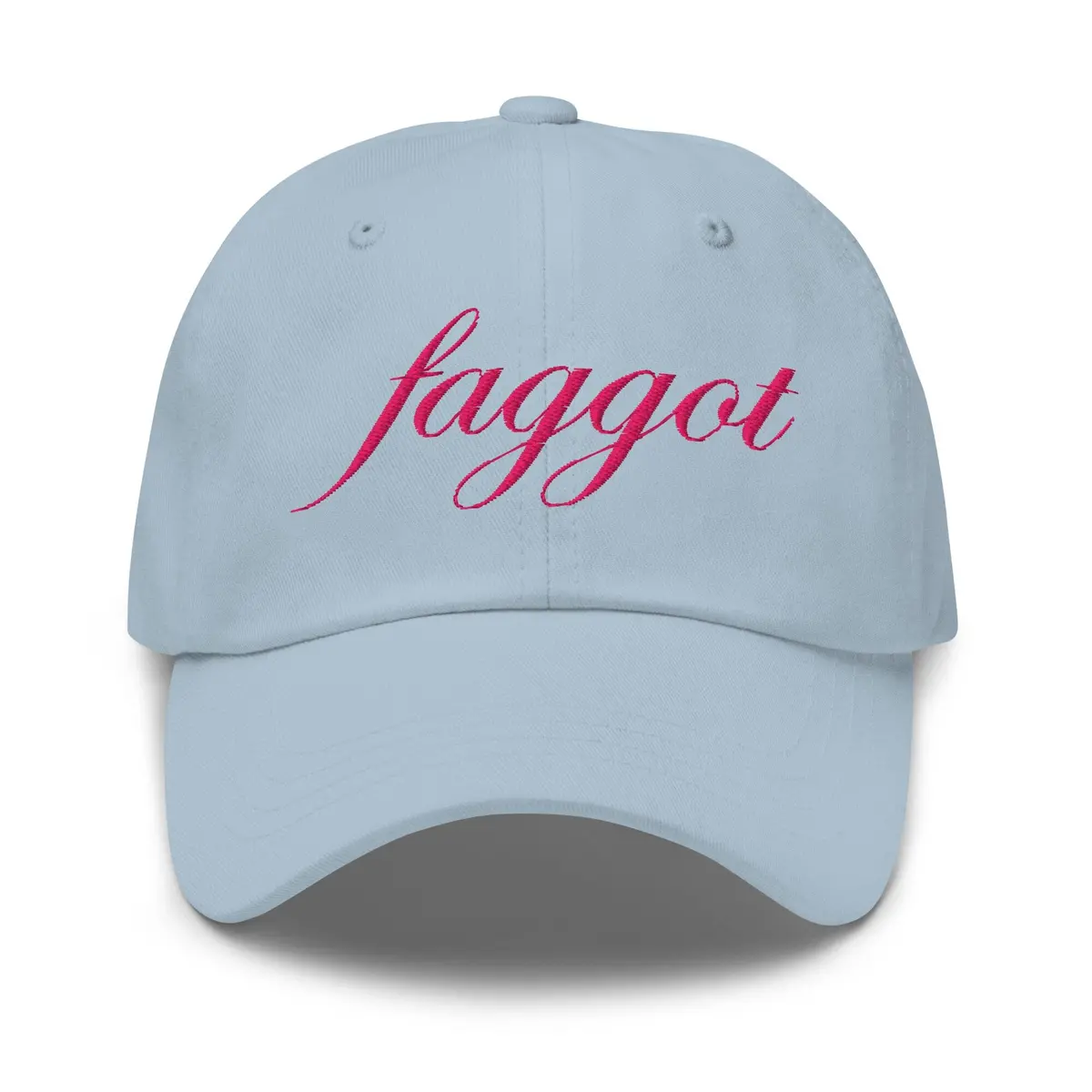 Faggot Script Twill Dad Hat 5