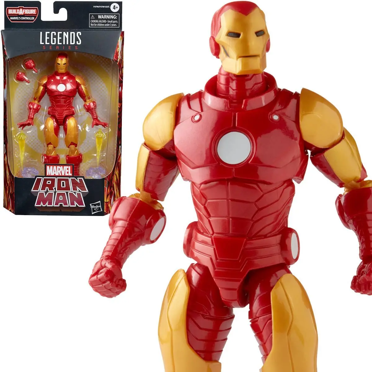 Marvel Legends Avengers Comic Series - Controller Baf - Iron Man (Model 70) Action Figure (F4790) Low Stock 1