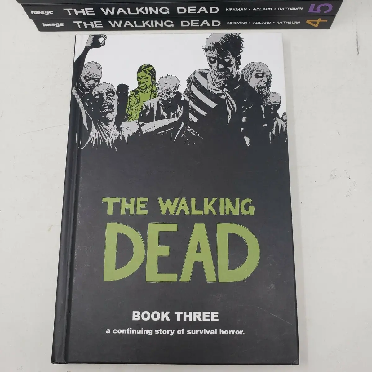 The Walking Dead Hardcover Lot Of Books 3-7 Image Comics Horror Collectible Amc 2