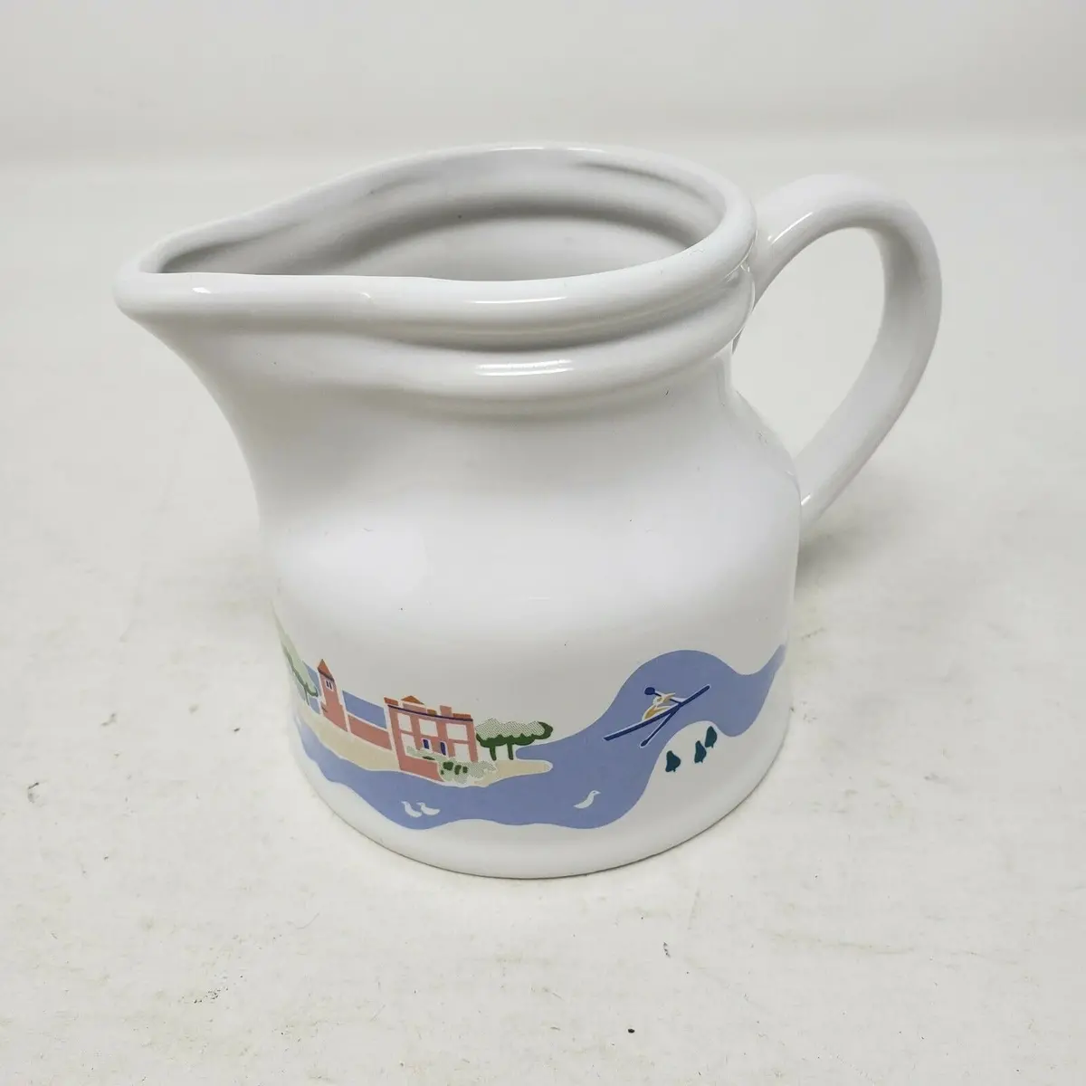 Paul Bocuse La Vallee De Coffee Tea Creamer Countryside Village 1987 Japan 1