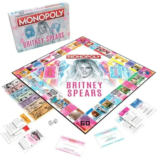 Usaopoly Monopoly: Britney Spears Edition Board Game (15652) 1