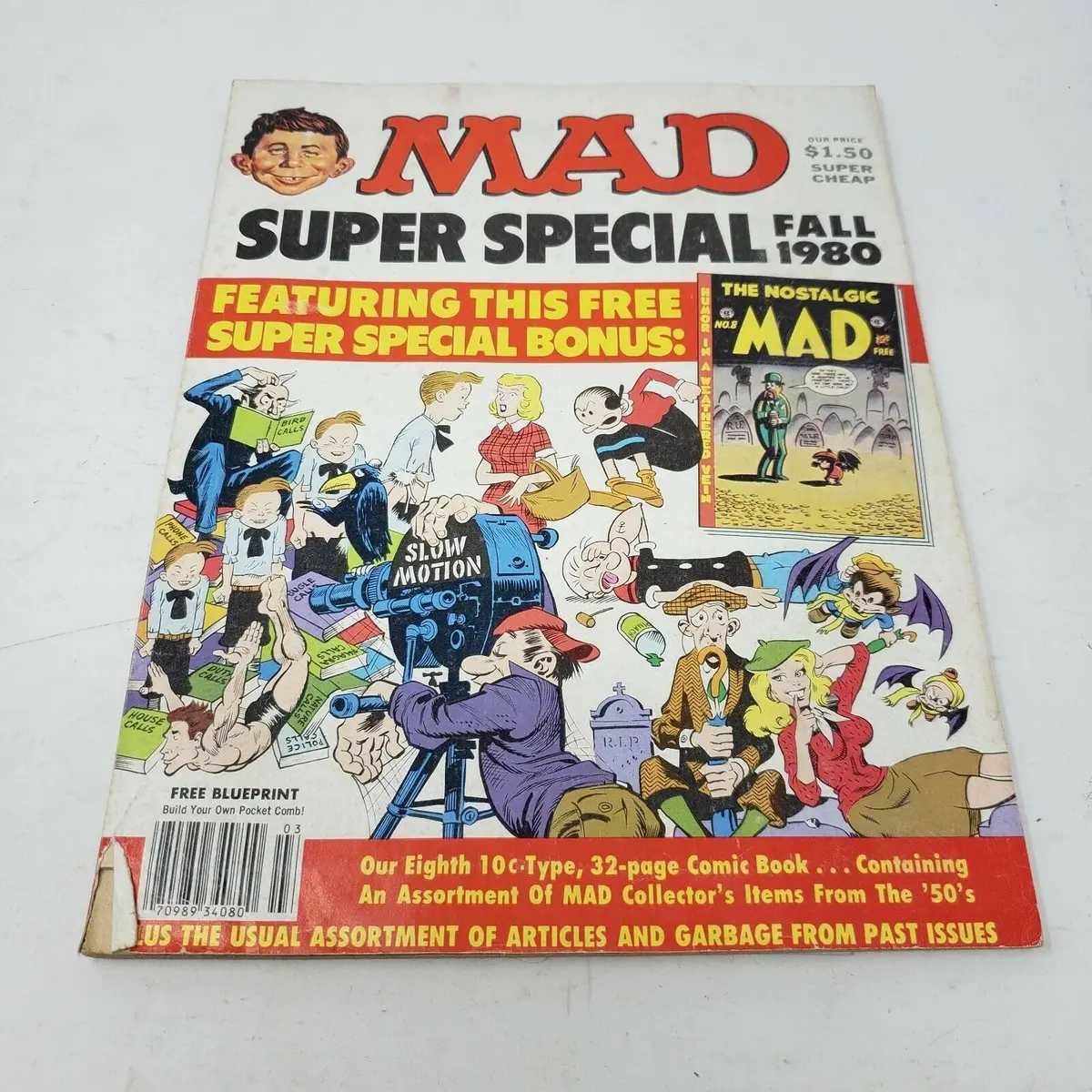 Mad Magazine Super Special The Nostalgic Fall 1980 Vintage Collectors Items 50S 1