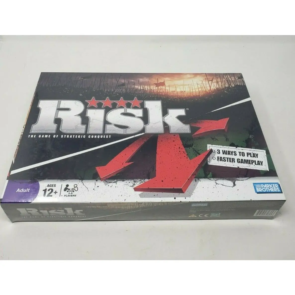 Risk The Game Of Strategy 3 Ways To Play 2008 Faster Game Play Sealed Nos Board 1
